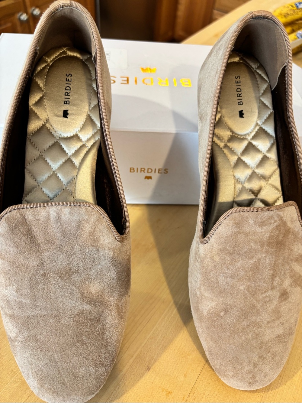 Birdies Latte Suede The New Starling - Latte